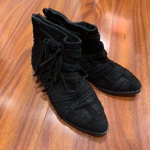 Free People Suede Booties